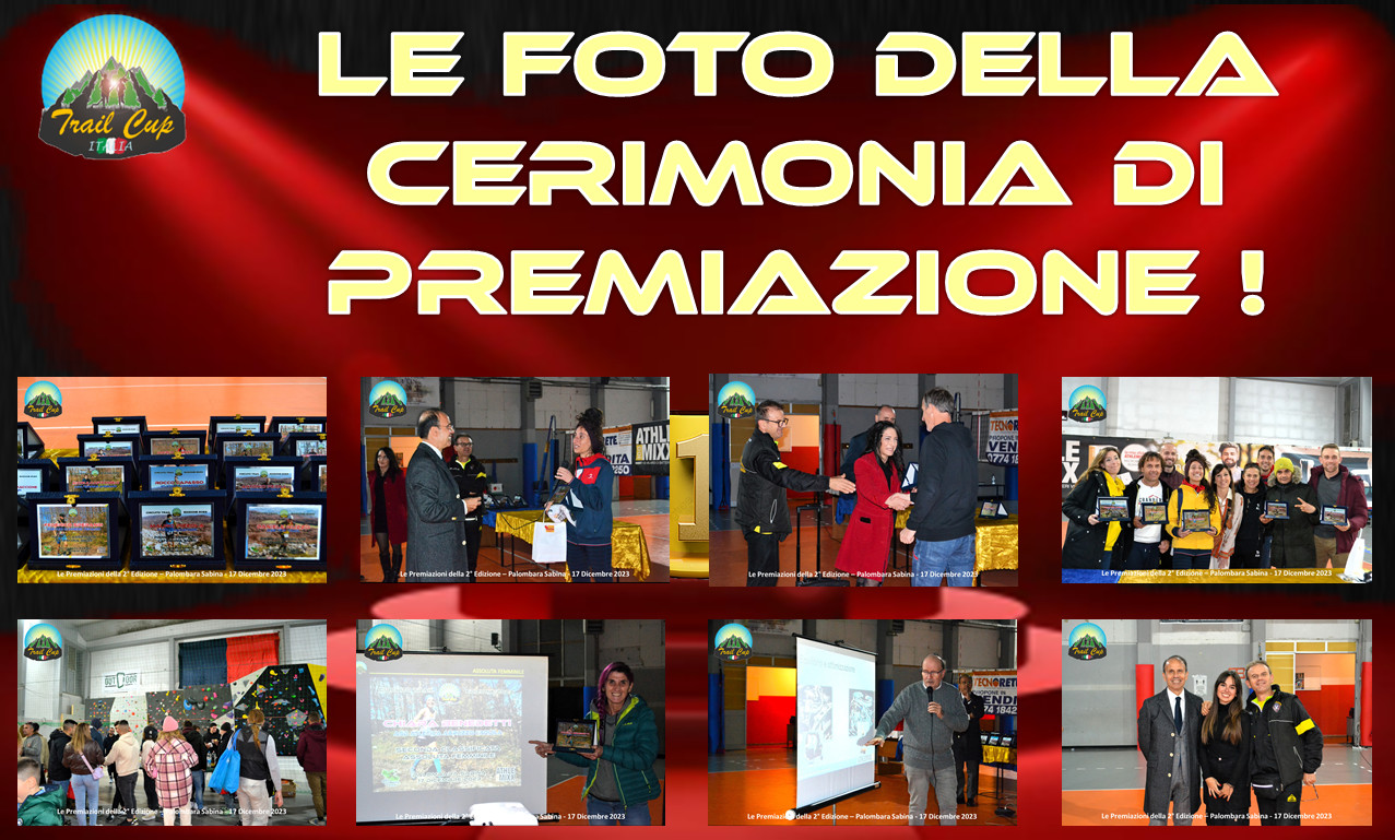 Le Foto Della Premiazione