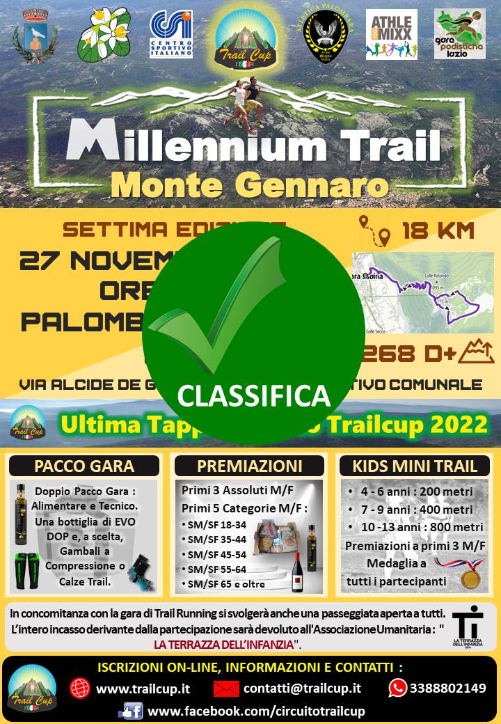 Trail Monte Gennaro